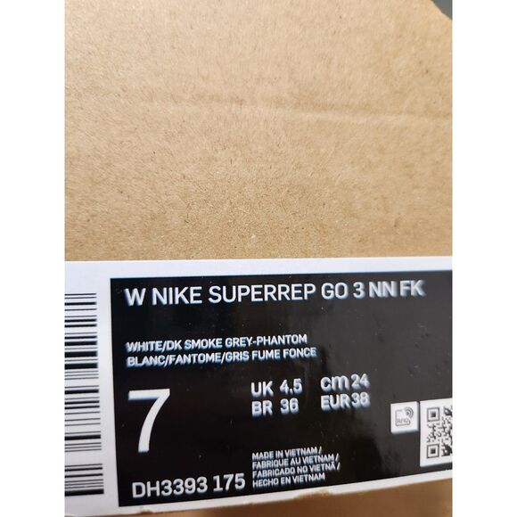 Nike SuperRep Go 3 NN FK Training Sneakers – Women’s Size 7, Flyknit - Picture 6 of 9